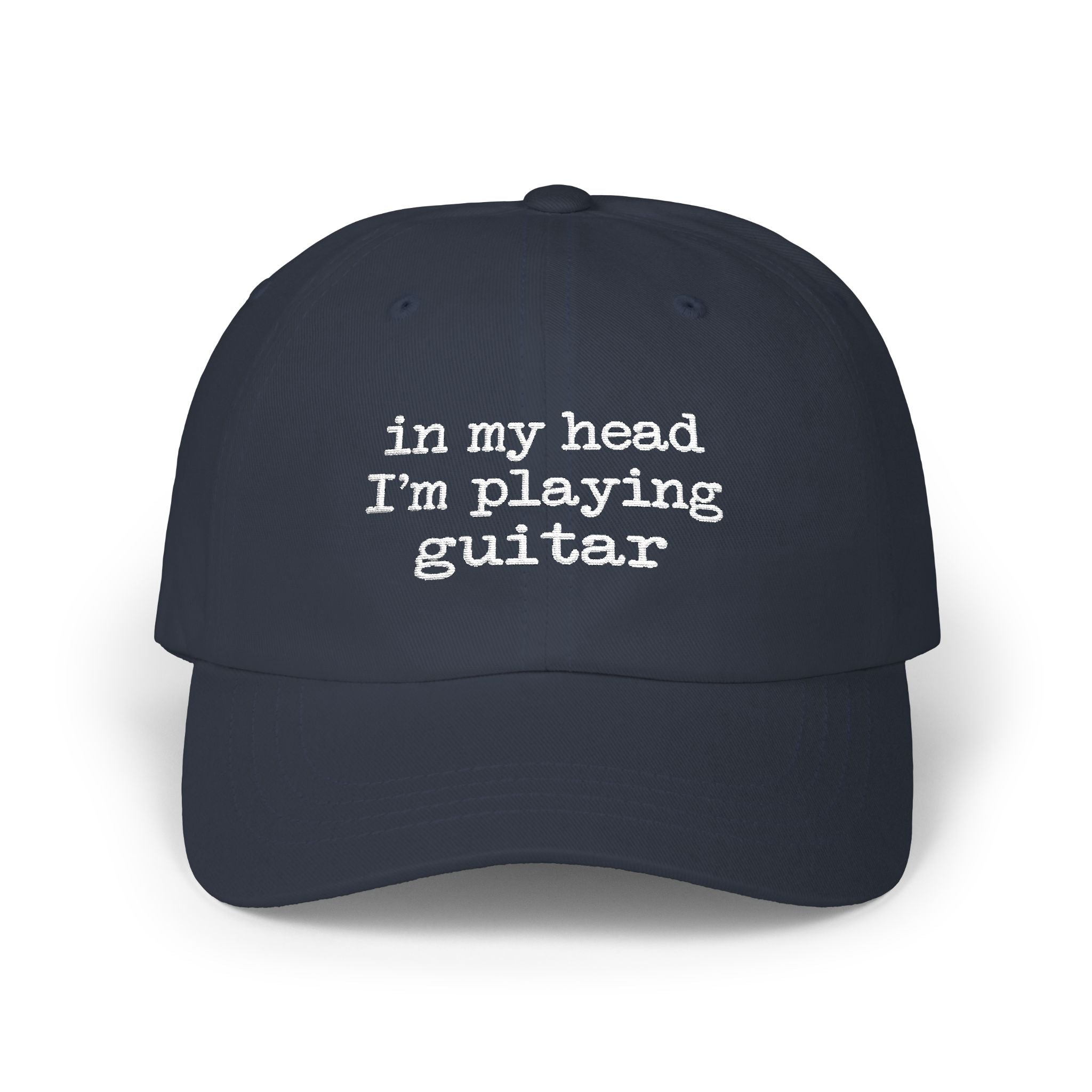 In My Head I'm Playing Guitar Hat