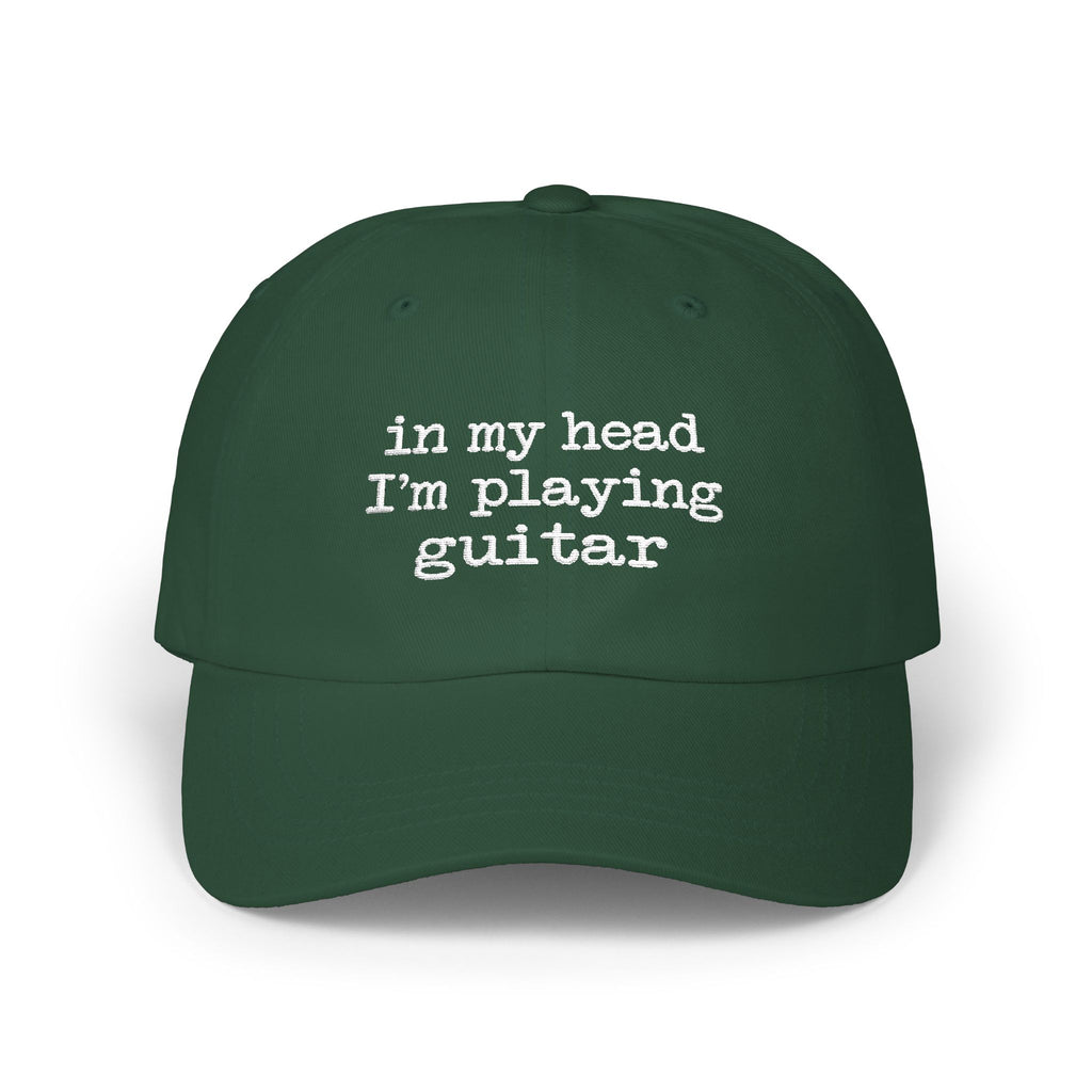 In My Head I'm Playing Guitar Hat