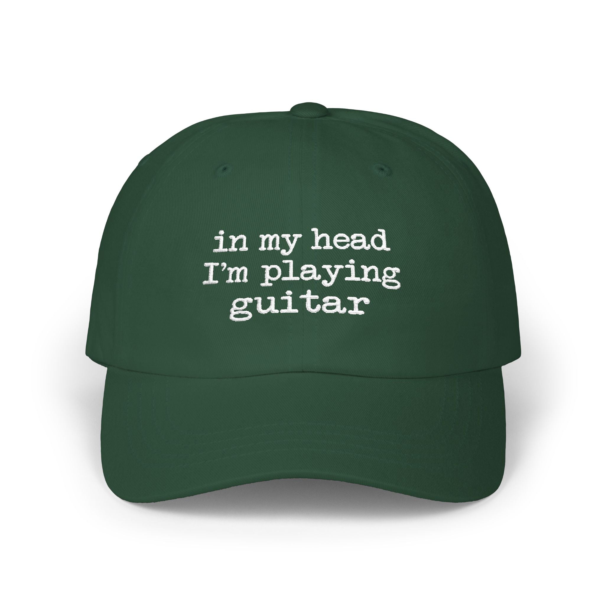 In My Head I'm Playing Guitar Hat