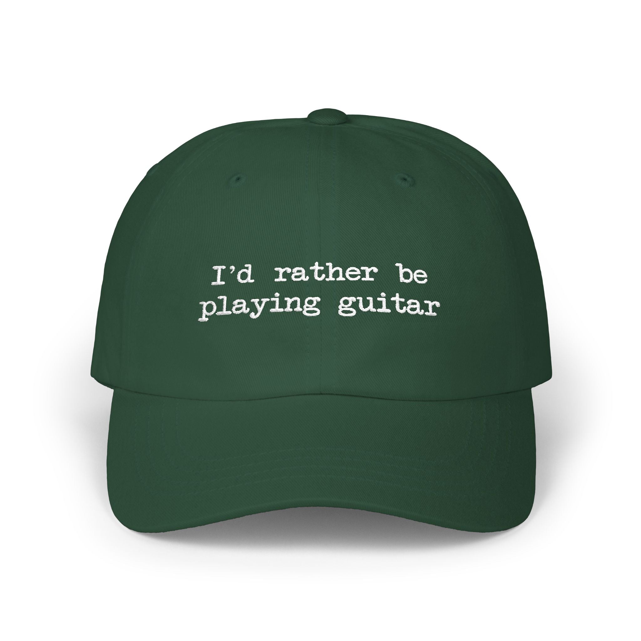 I'd Rather Be Playing Guitar Hat