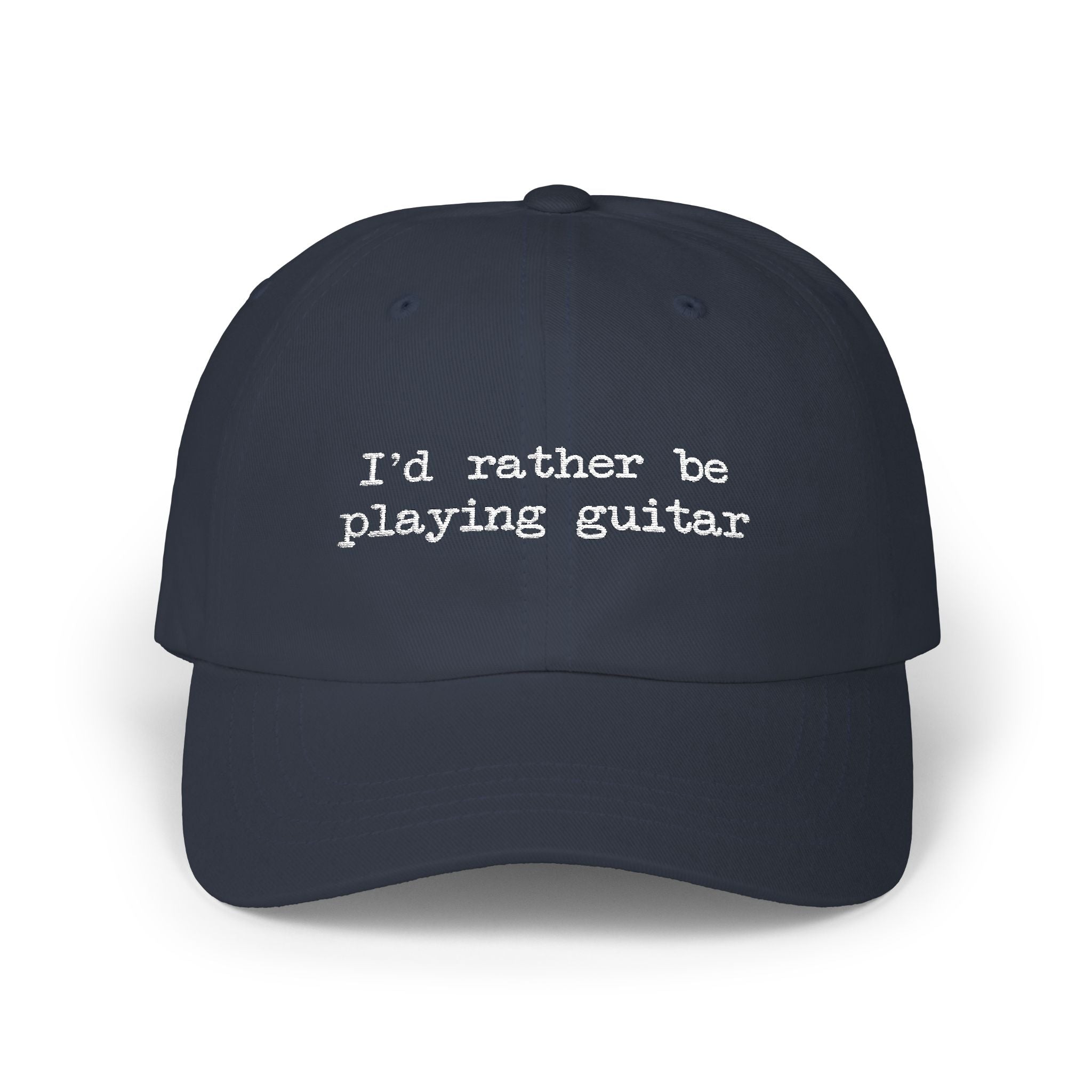I'd Rather Be Playing Guitar Hat