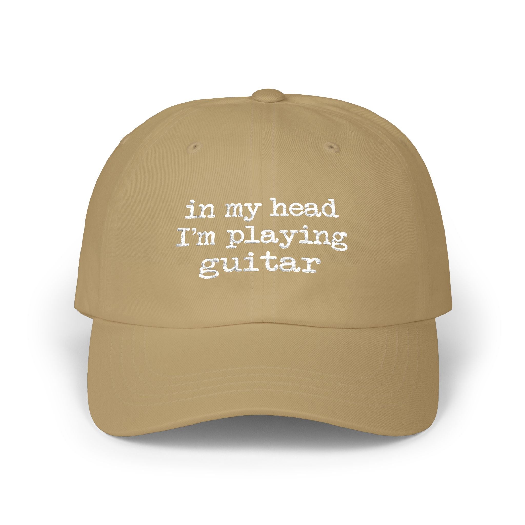 In My Head I'm Playing Guitar Hat