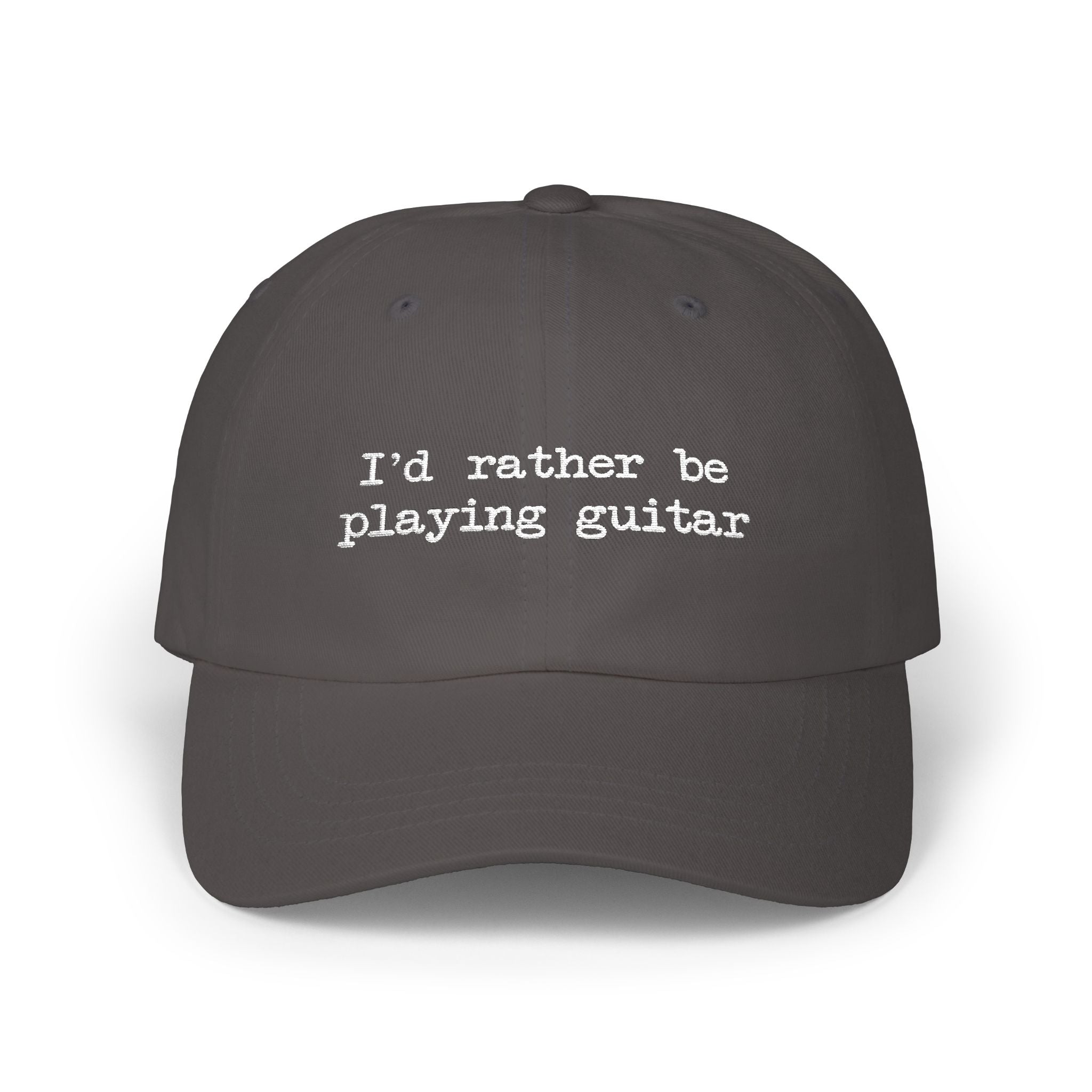 I'd Rather Be Playing Guitar Hat