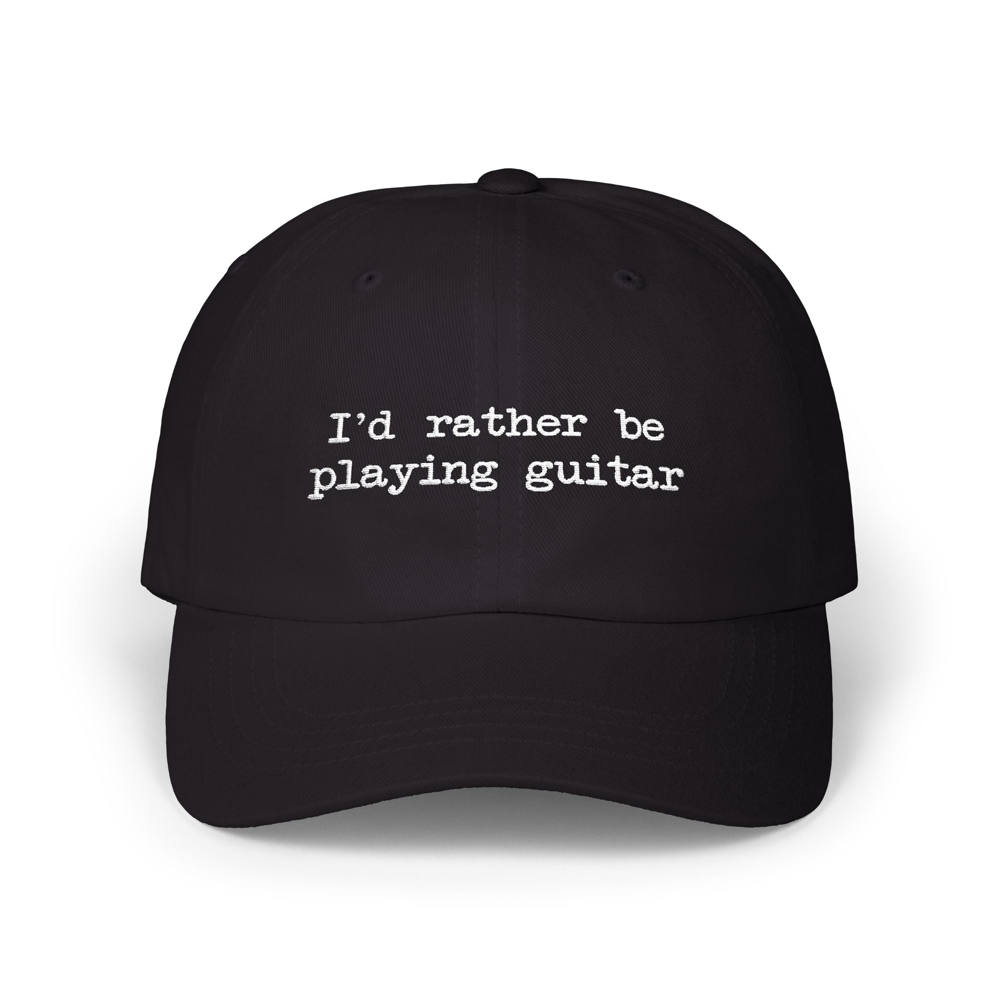 I'd Rather Be Playing Guitar Hat