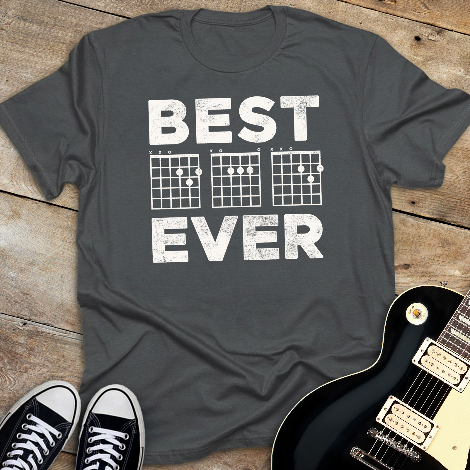 Best Dad Ever (chord chart) T-shirt