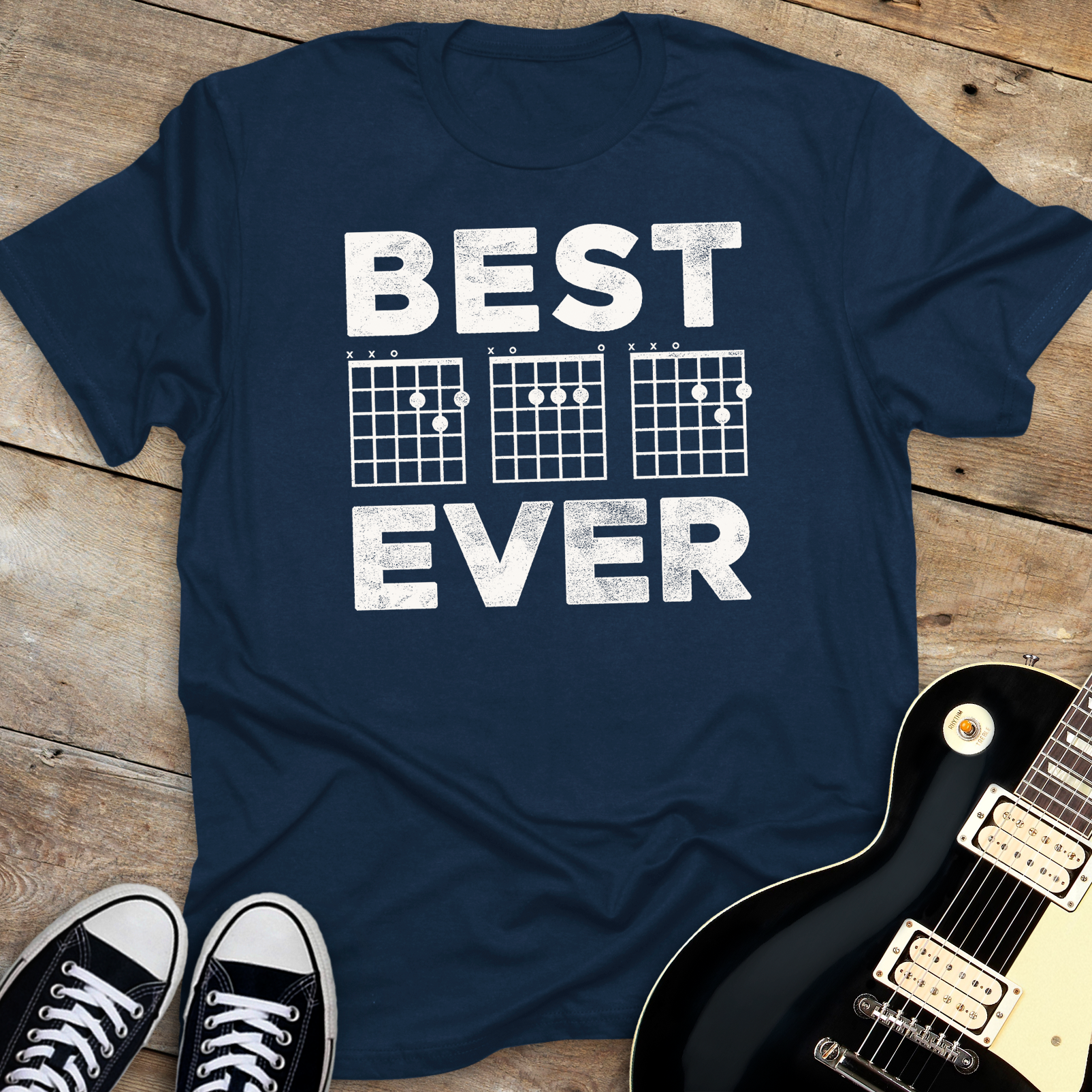 Best Dad Ever (chord chart) T-shirt