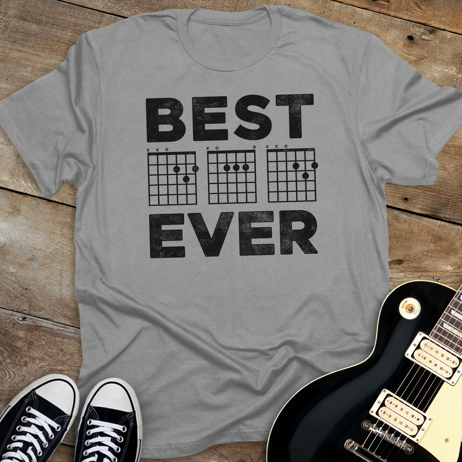 Best Dad Ever (chord chart) T-shirt