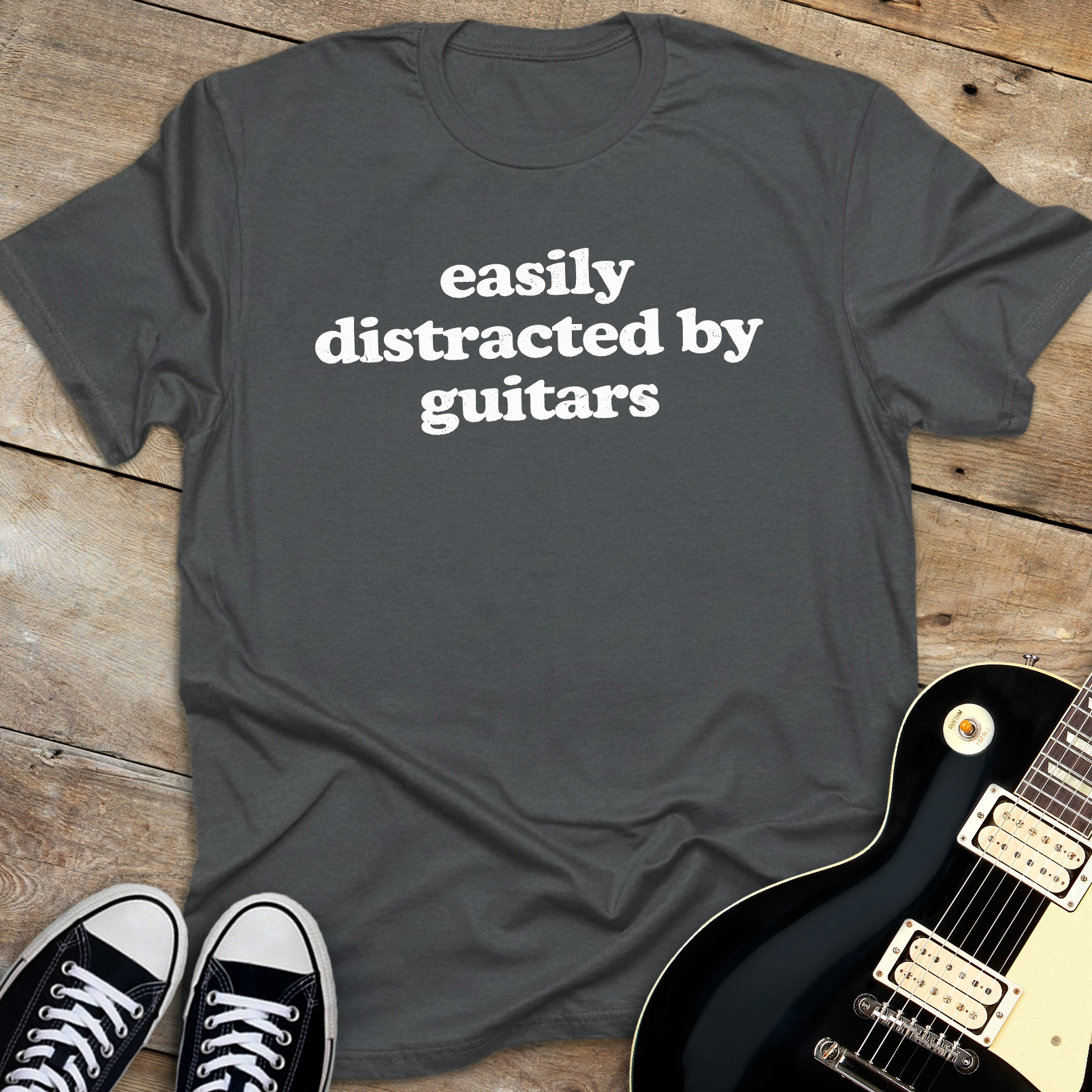Easily Distracted By Guitars T-Shirt
