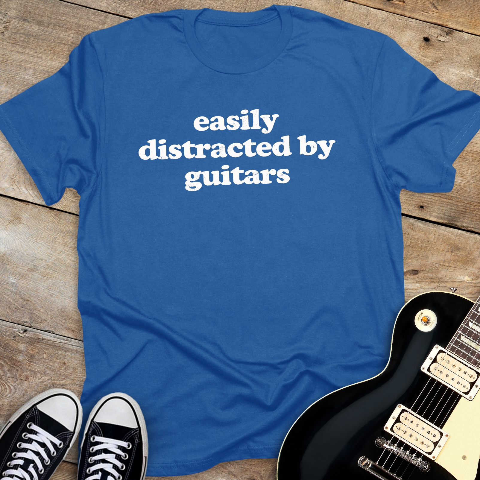 Easily Distracted By Guitars T-Shirt