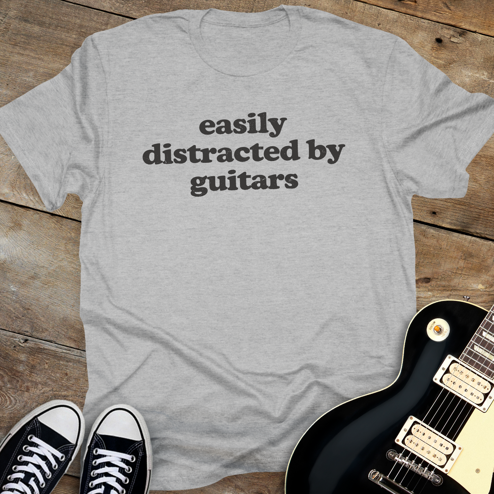 Easily Distracted By Guitars T-Shirt