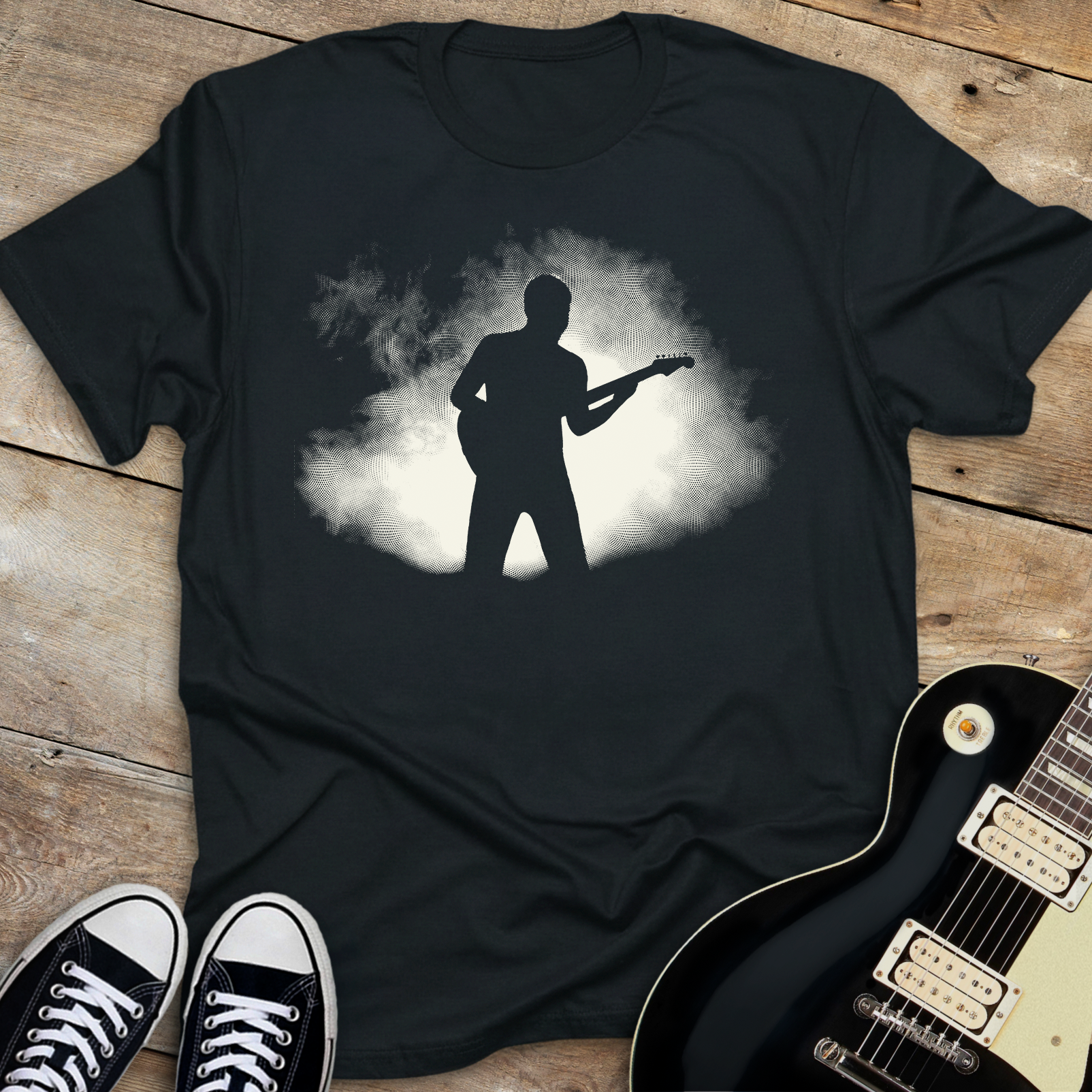 Guitarist Silhouette T-shirt