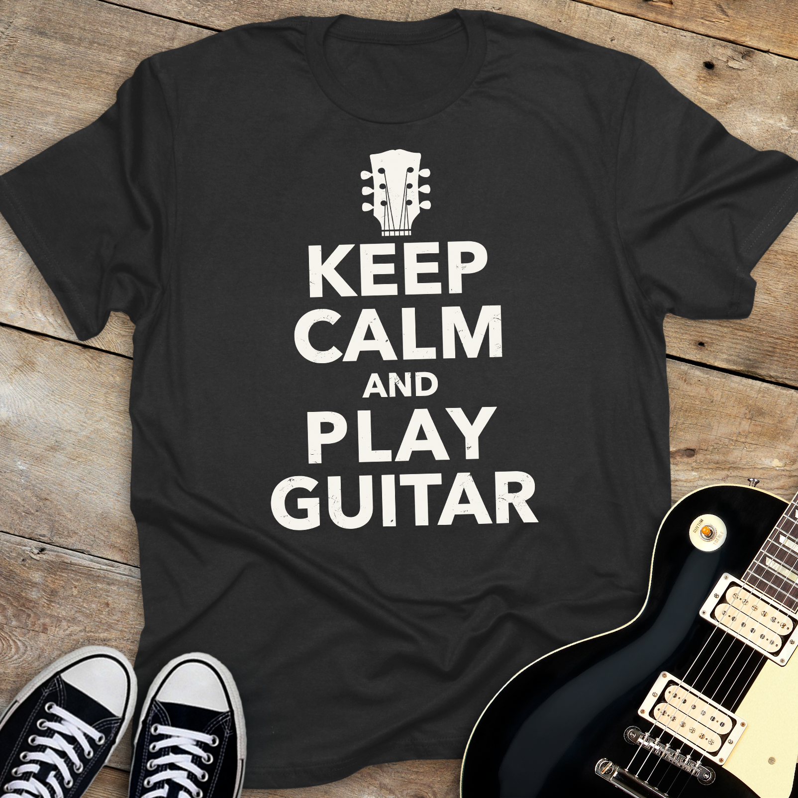 Keep Calm & Play Guitar T-shirt