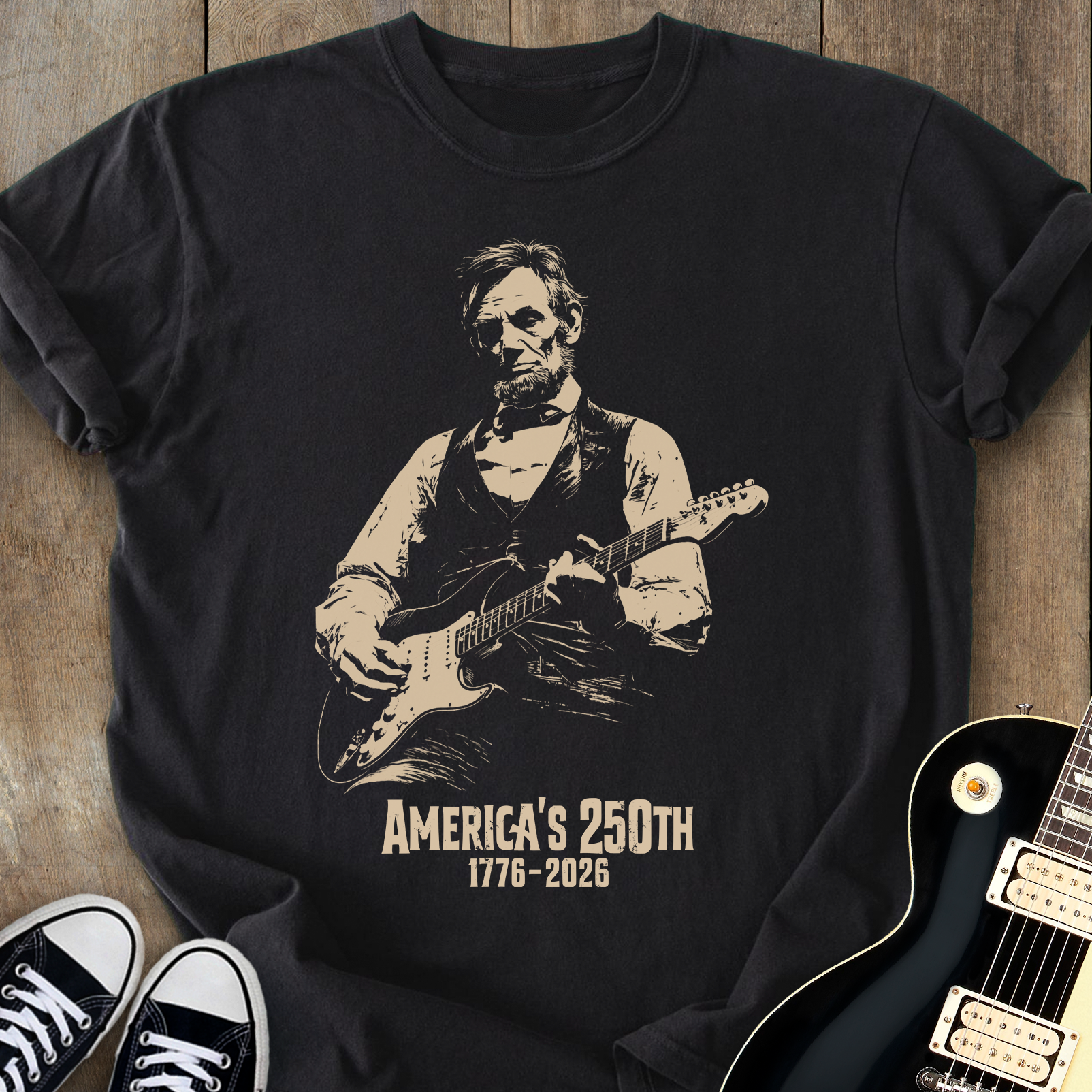 Lincoln Rocks 250th T-shirt