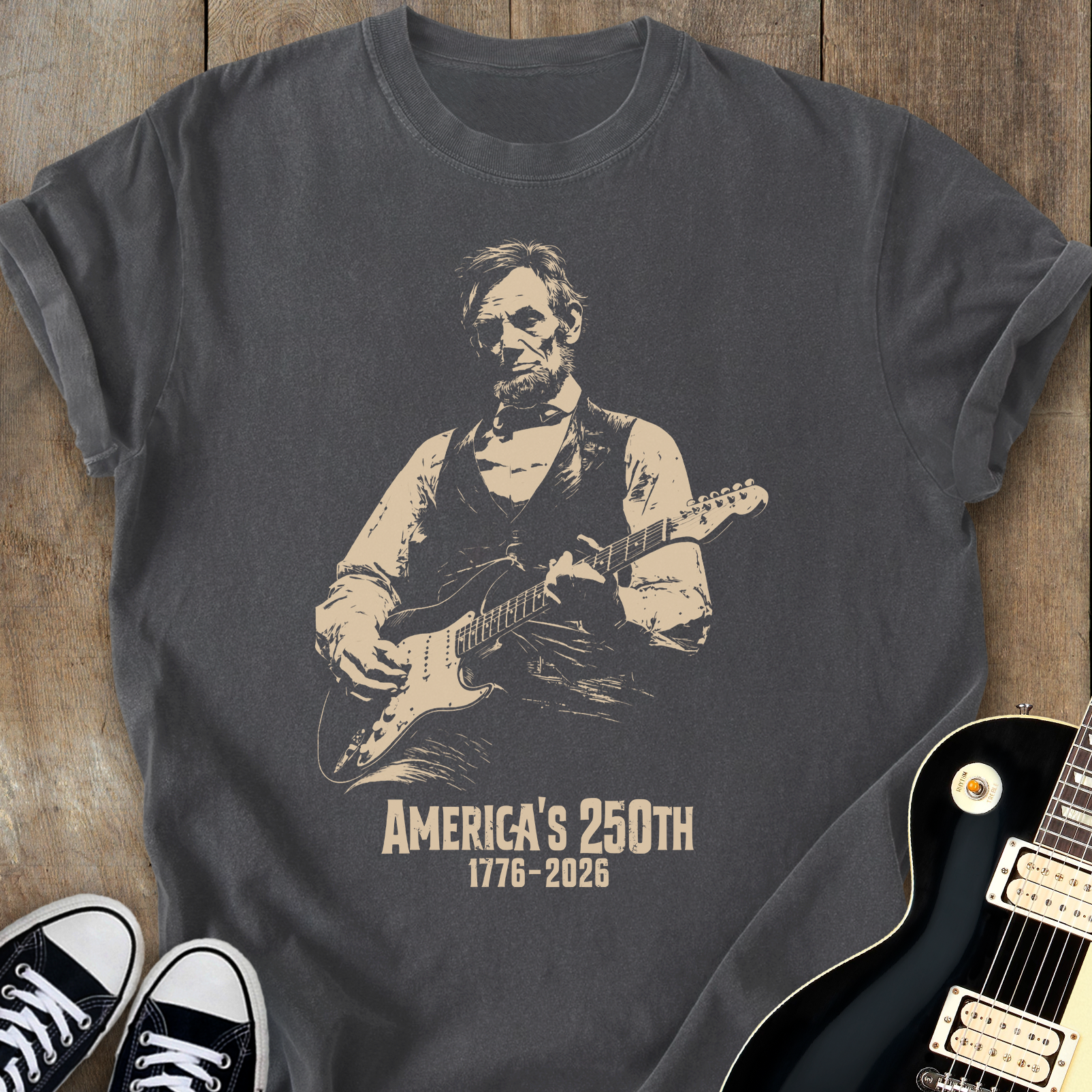 Lincoln Rocks 250th T-shirt