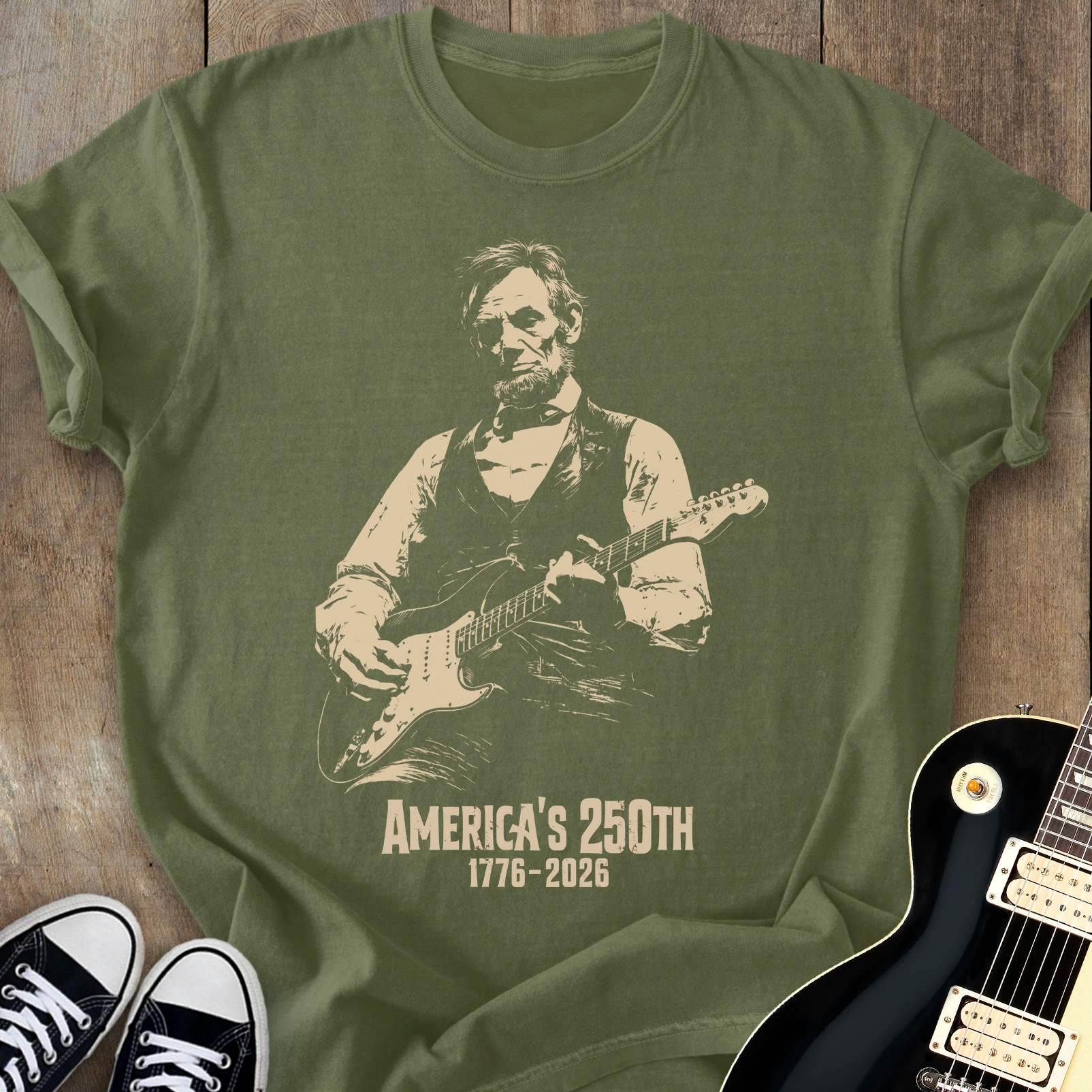 Lincoln Rocks 250th T-shirt