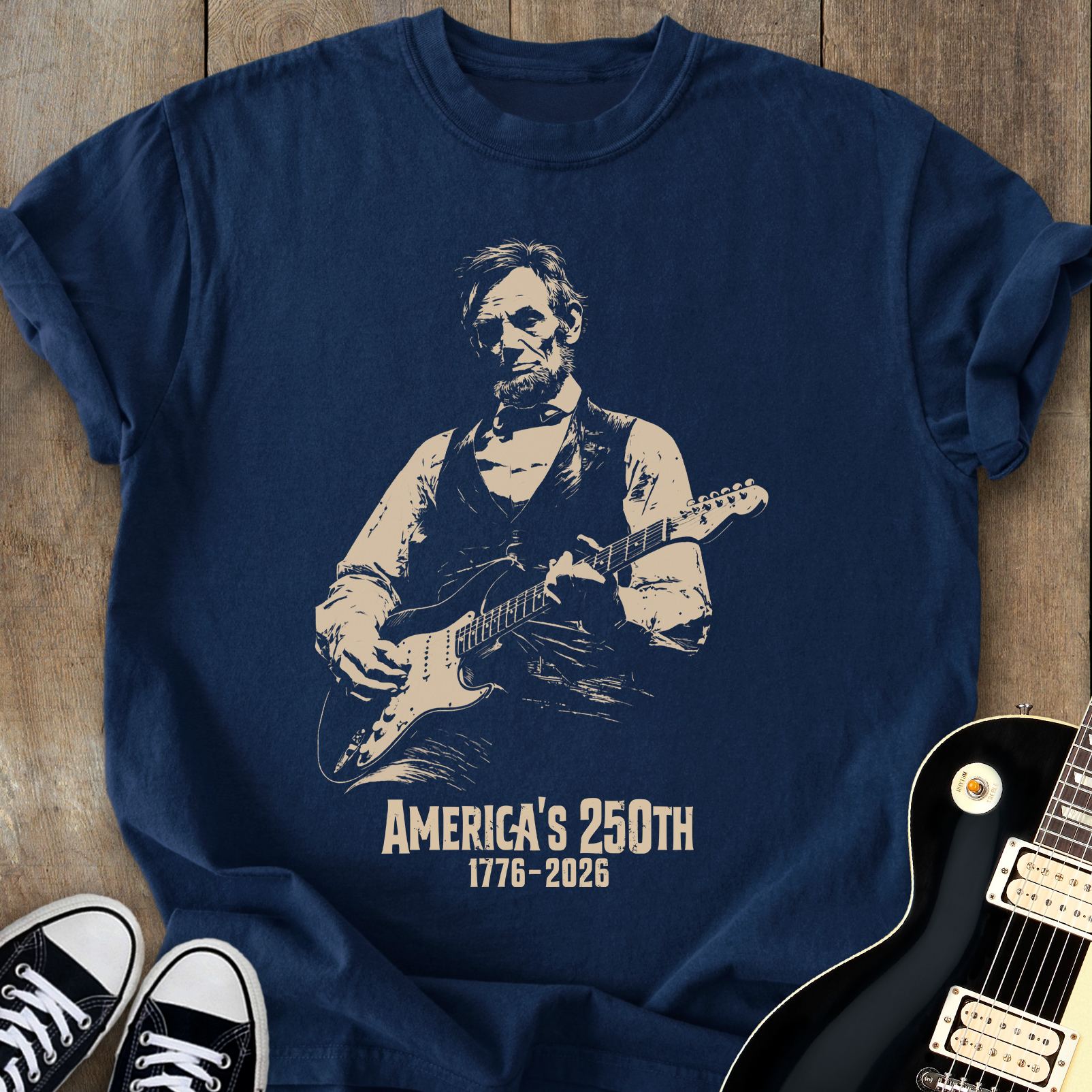 Lincoln Rocks 250th T-shirt