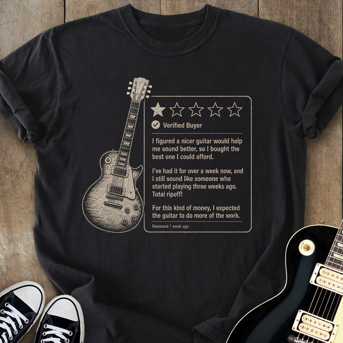 One Star Guitar T-Shirt