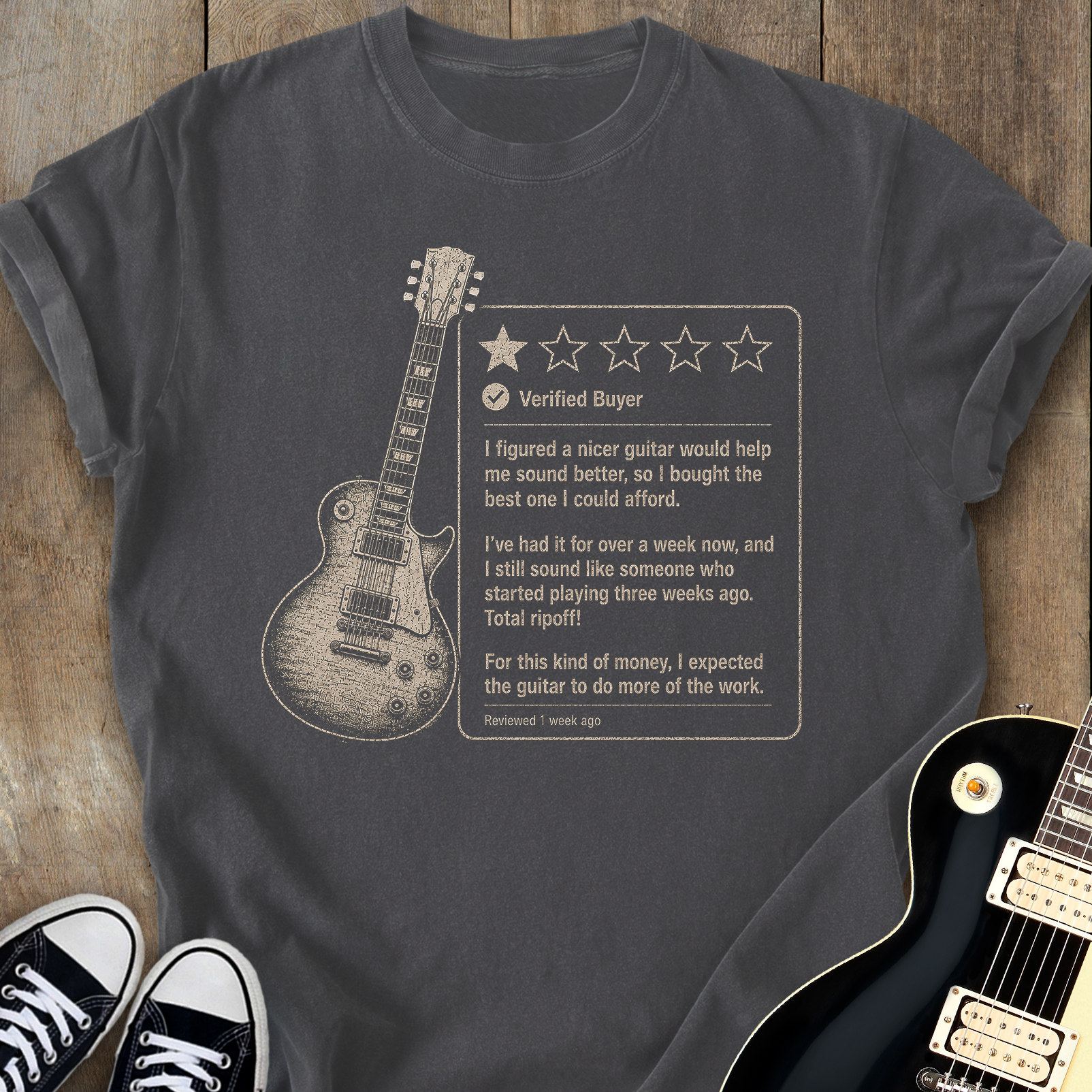 One Star Guitar T-Shirt