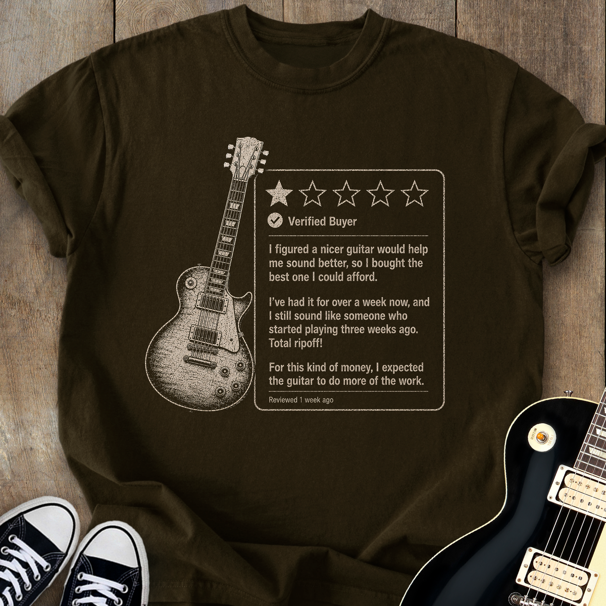 One Star Guitar T-Shirt