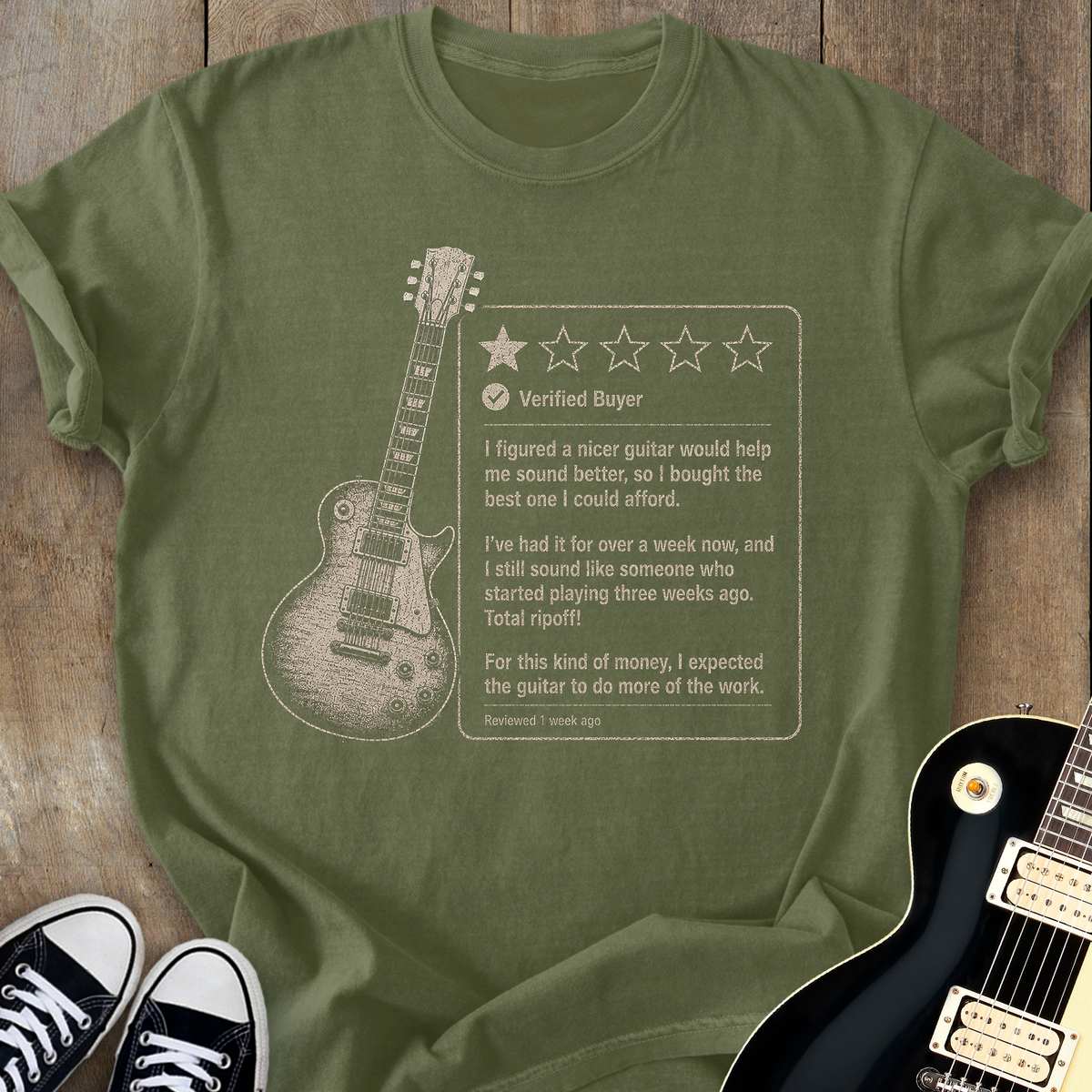 One Star Guitar T-Shirt