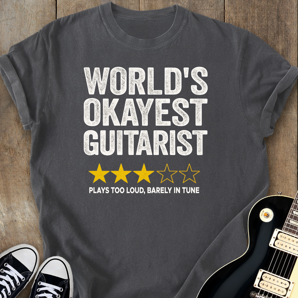 World's Okayest Guitarist T-Shirt