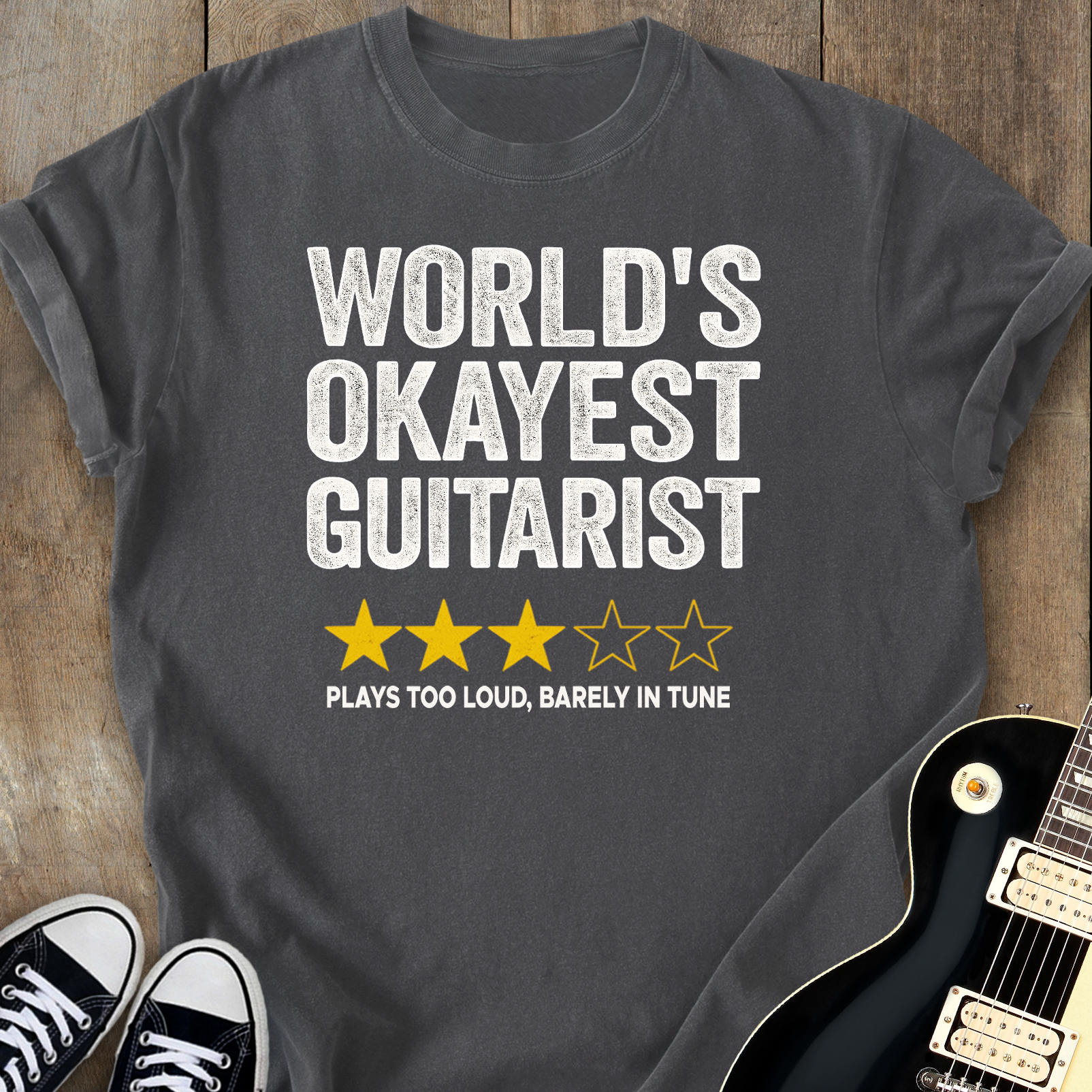 World's Okayest Guitarist T-Shirt