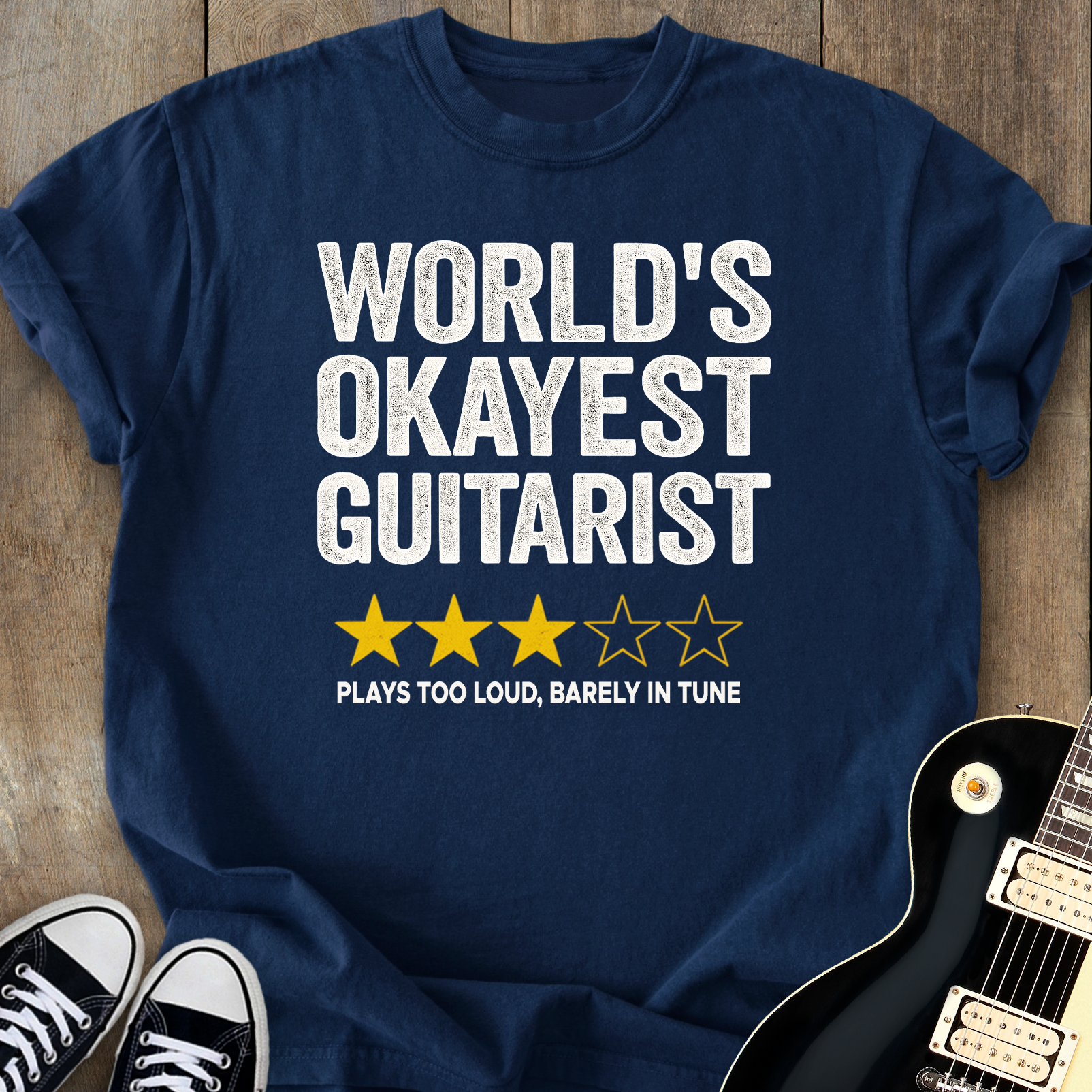 World's Okayest Guitarist T-Shirt