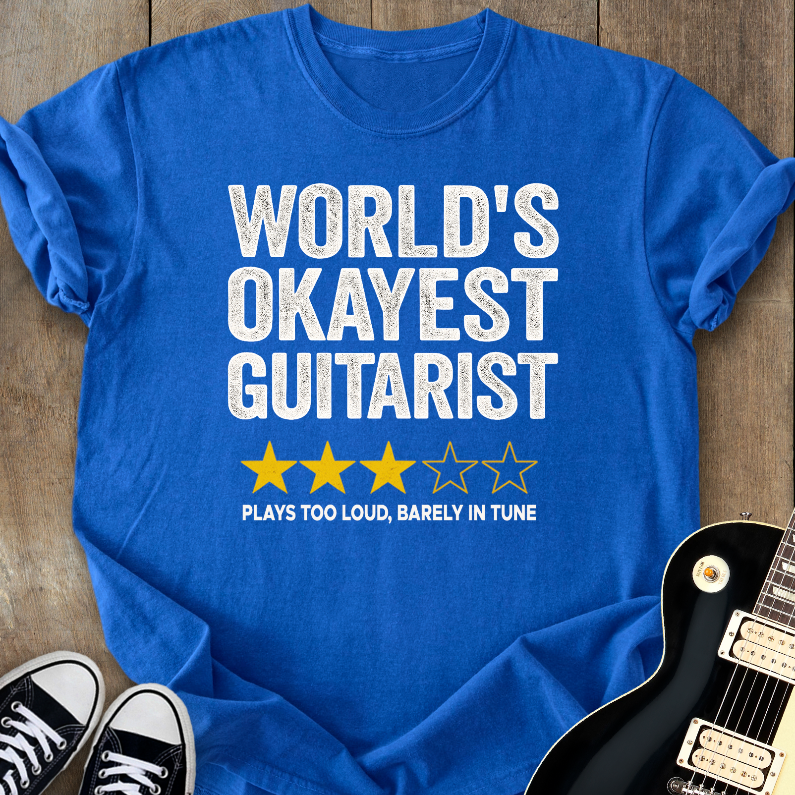 World's Okayest Guitarist T-Shirt