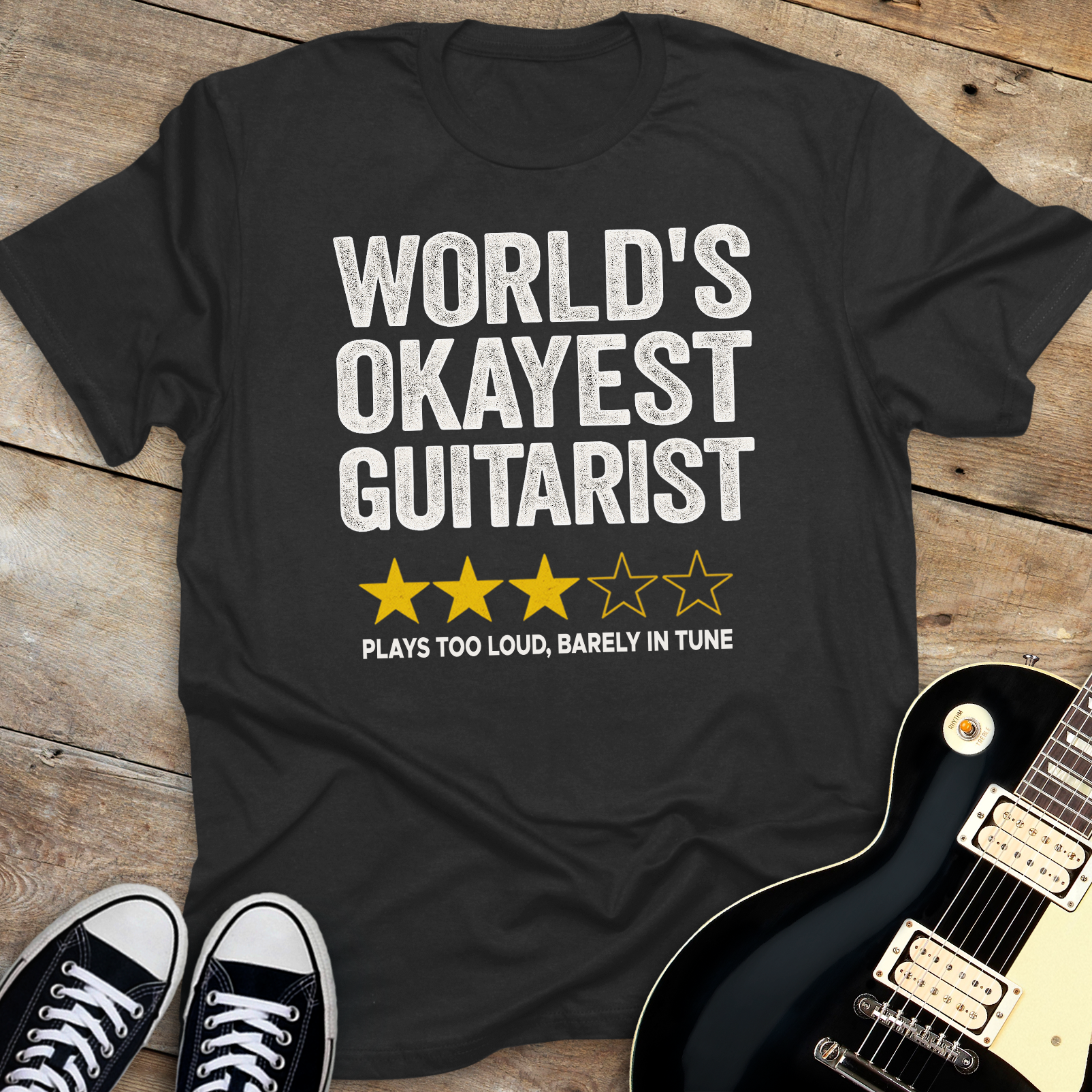 World's Okayest Guitarist T-Shirt