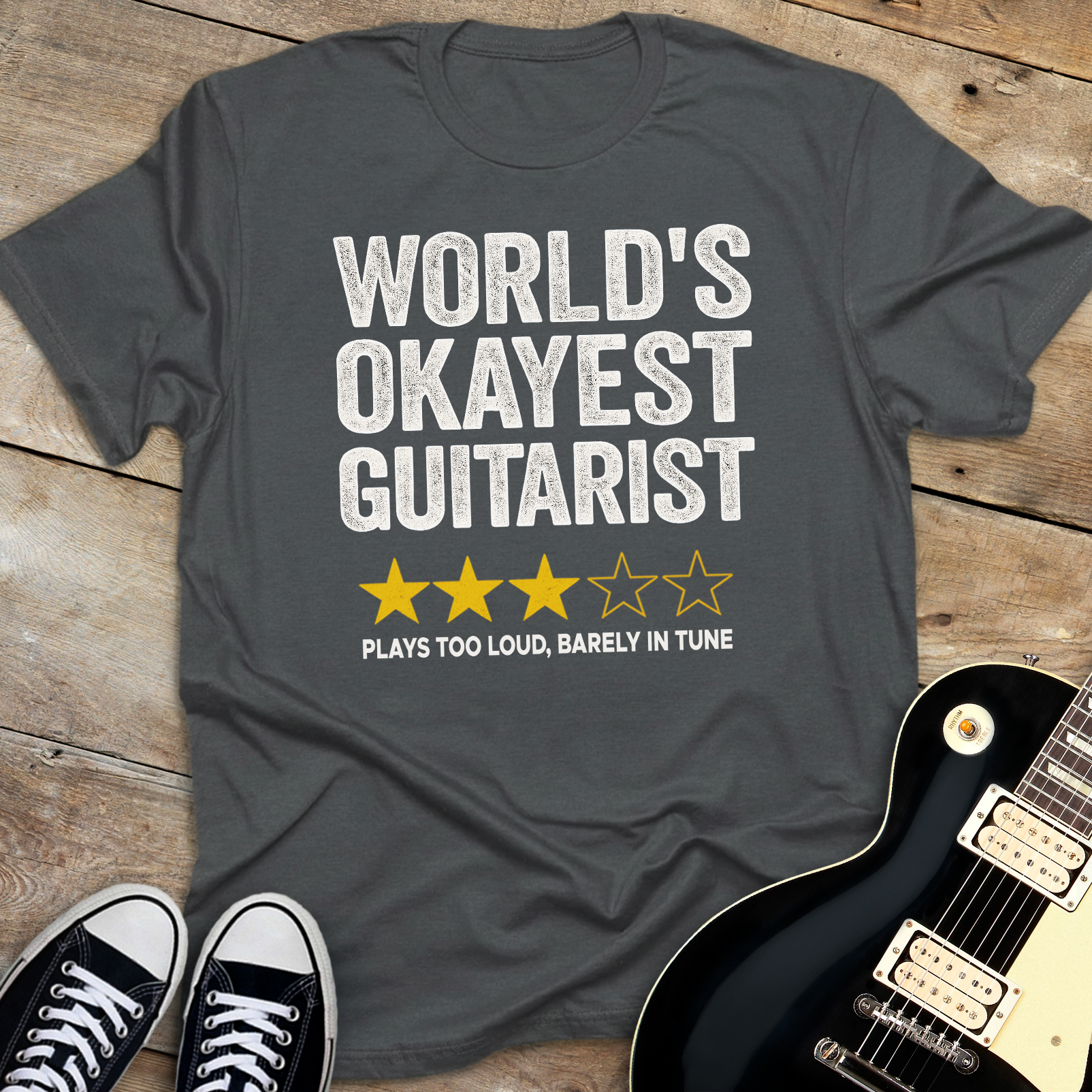 World's Okayest Guitarist T-Shirt