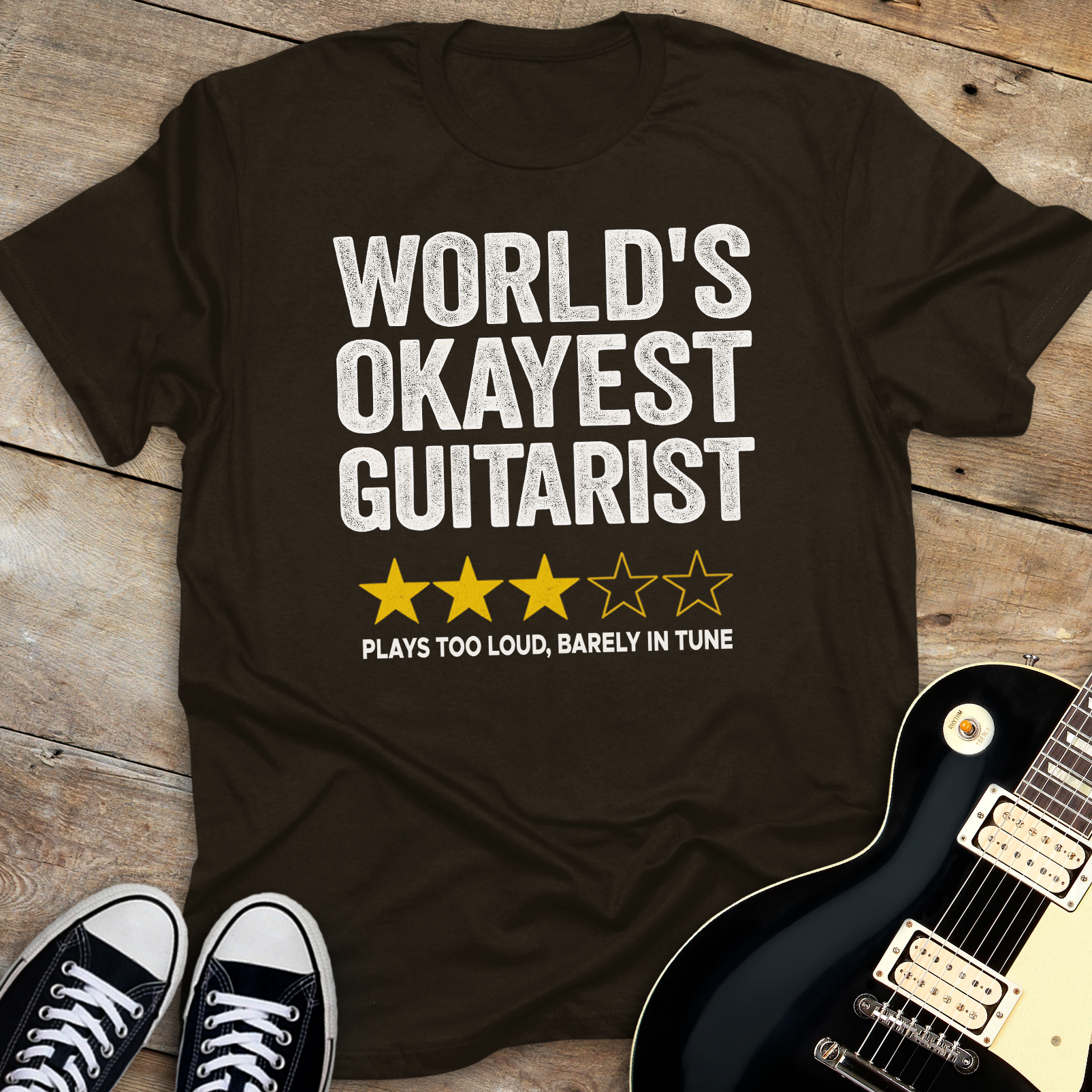World's Okayest Guitarist T-Shirt