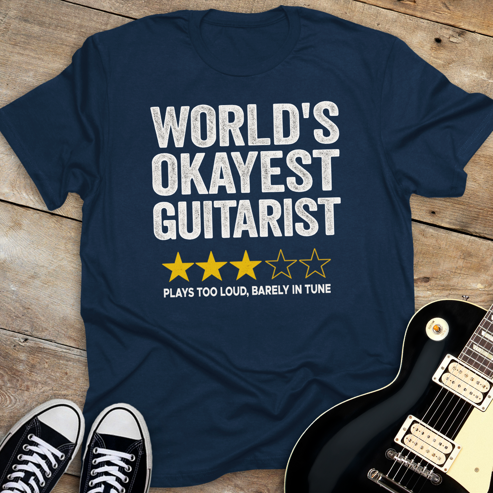 World's Okayest Guitarist T-Shirt