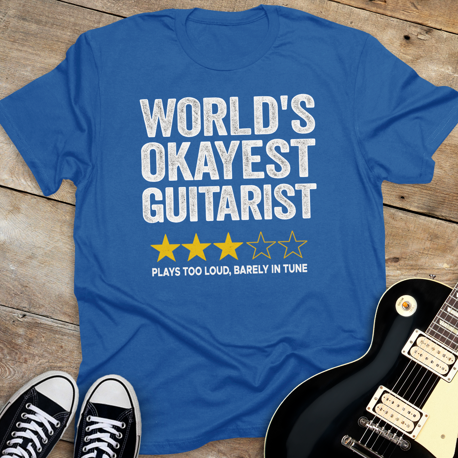 World's Okayest Guitarist T-Shirt